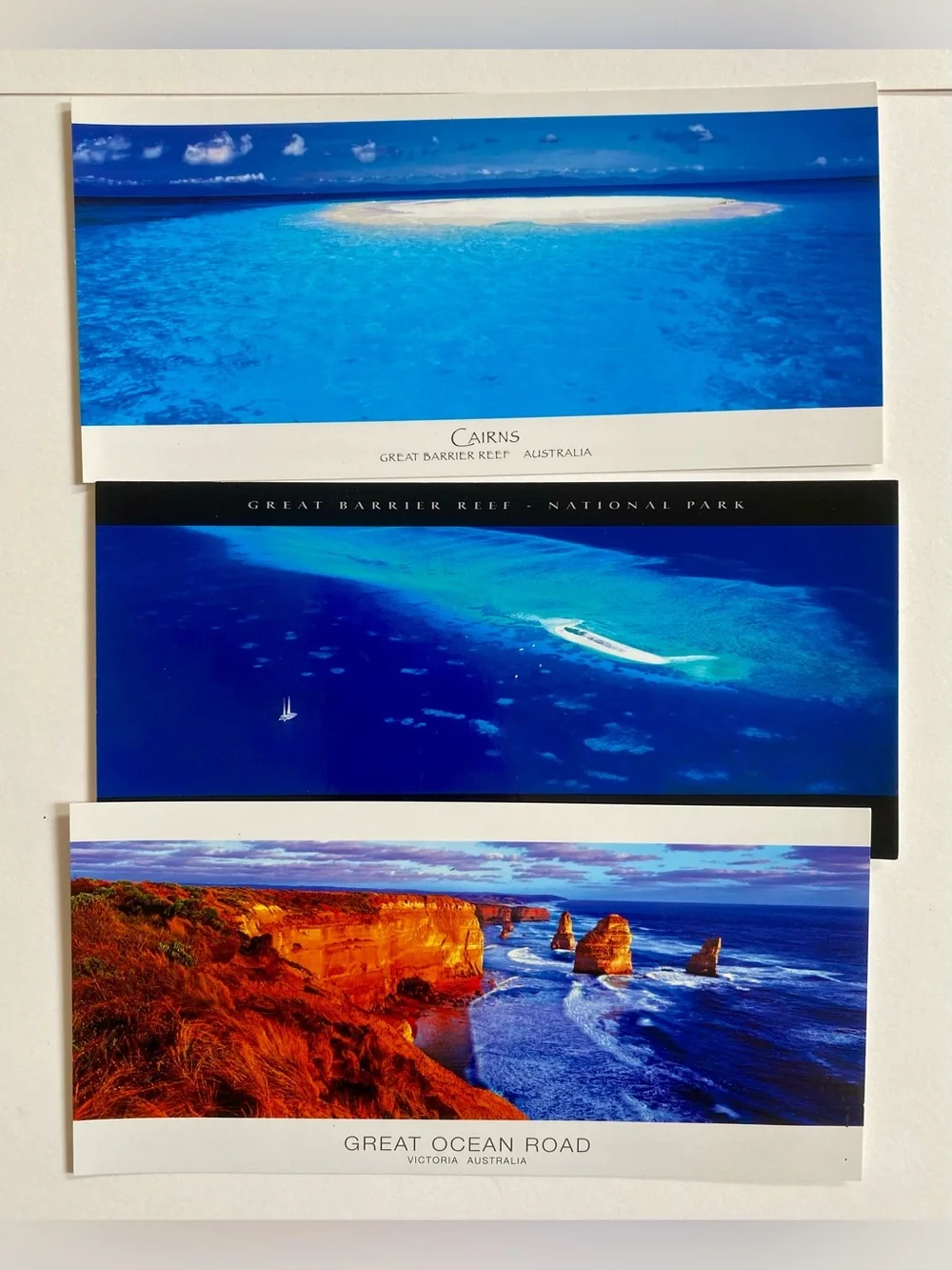 Assorted Australian Travel Postcards - 7 Australia Nature Scenery Cards New